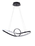 P4589 LED Pendant in Black