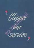 Pan American World Airways Clipper Bar 1930s | Vintage Menu Art - cover