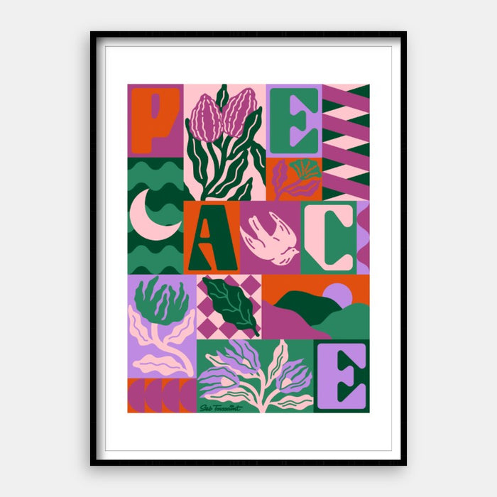 Peace — Art Print Vertical #01