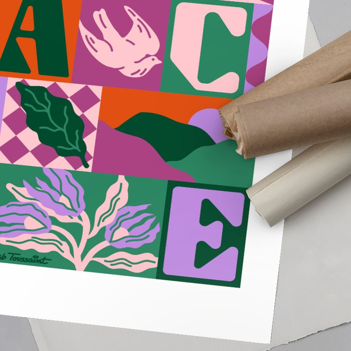 Peace — Art Print Vertical #06