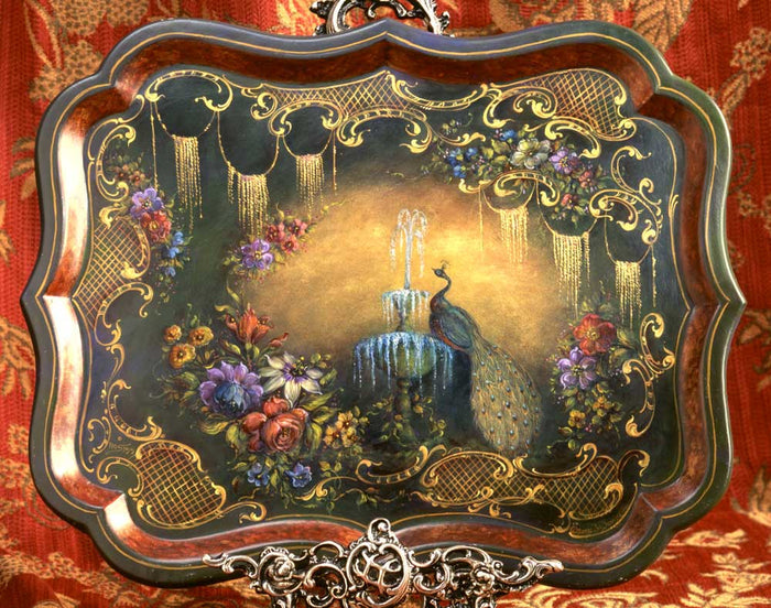 Peacock Fountain - JP3175