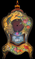 Peacock Fountain Chippendale Clock - JP3322