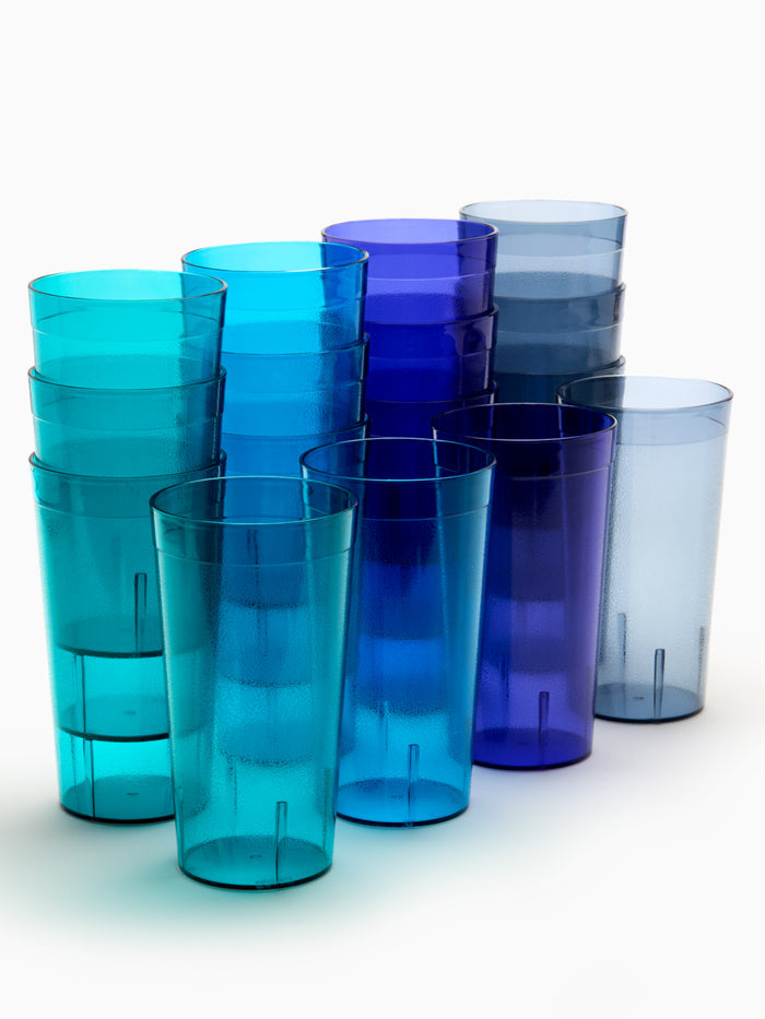 PEBBLED 20oz Tumbler Sapphire Ocean - Bulk - 160/Case
