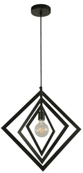 Pendant 1-Light #23147-2 -Black