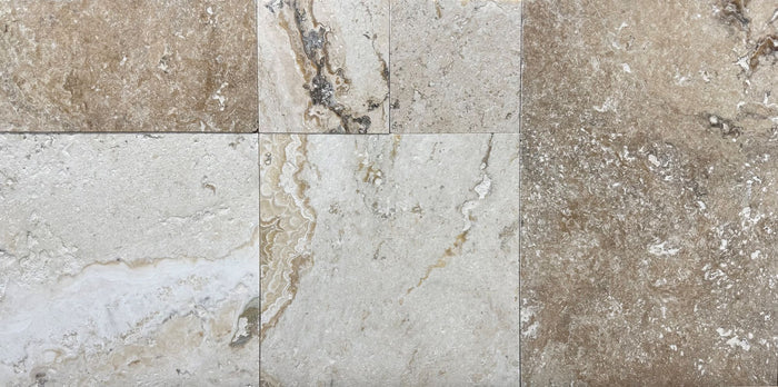 Philadelphia Travertine French Pattern Set