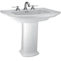 Piamonte Pedestal Set in White