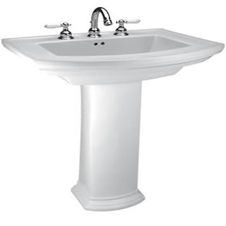 Piamonte Pedestal Set in White