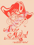 Pirate's Den, Los Angeles 1940s menu art