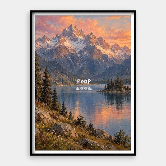 Poop Boob — Art Print Vertical #01