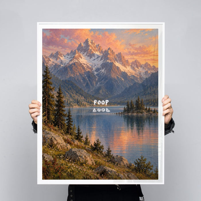 Poop Boob — Art Print Vertical #03