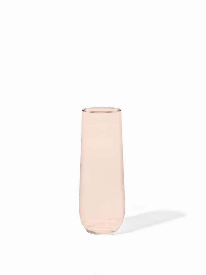 POP 9oz Flute Coral Pink - Bulk - 252/Case