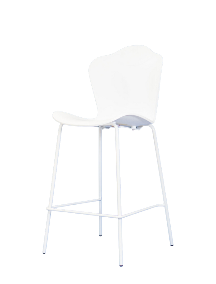 PP-820H Plastic Chair in White