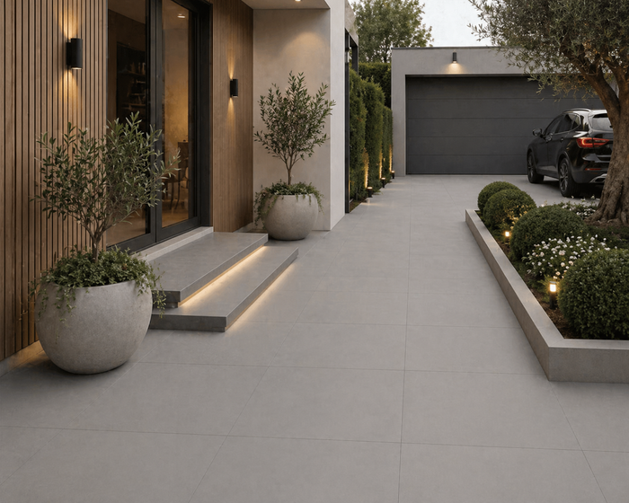 PP Pro Concrete ABS EXT 24x24" Porcelain Floor Tile