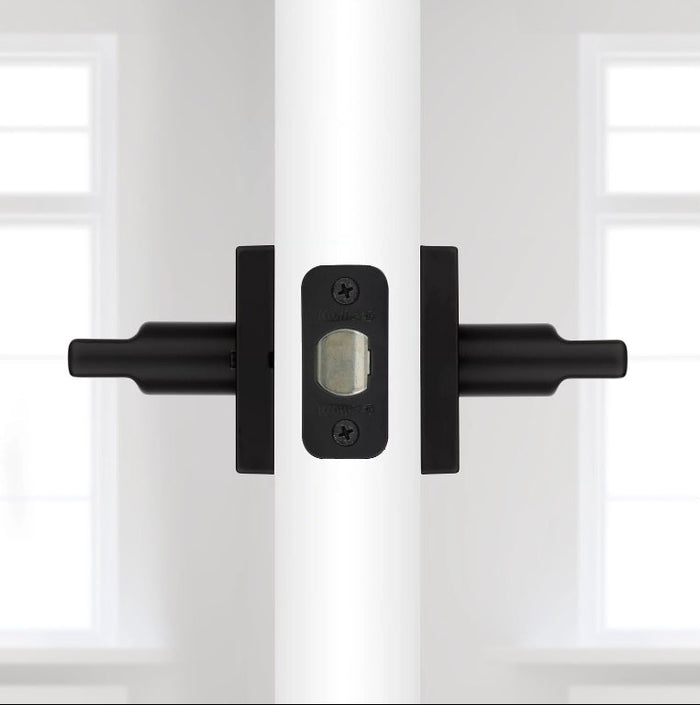 Privacy Lever Lock in Black