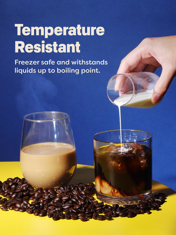 RESERVE 10oz Stackable Old Fashioned Tritan™ Copolyester Glass - Bulk - 24/Case