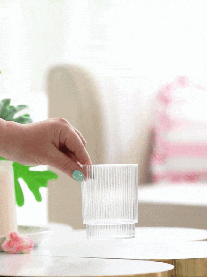 RESERVE 12oz Fluted Tumbler Tritan™ Copolyester Glass