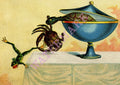 Revere House Hotel, Clinton Iowa 1884 Thanksgiving menu art