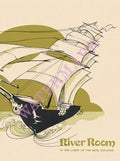 River Room, Detroit 1972 Menu Art