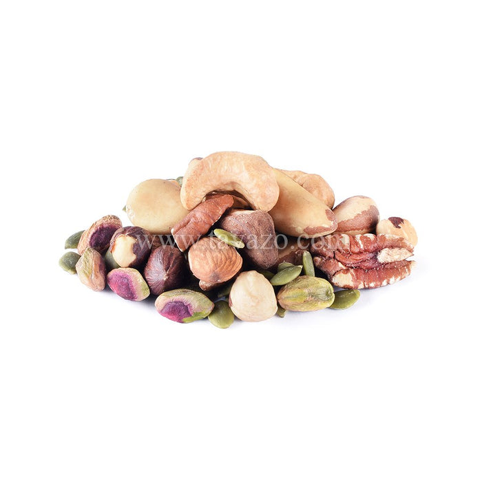 Roasted Unsalted Shelled Mixed Nuts - Tavazo Corporation
