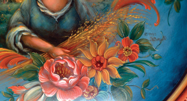 Rosemaling Valdres Style - JP3013