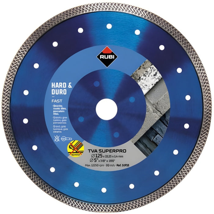 RUBI Superpro Dry Saw Blade (TVA 125) #31933