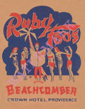 Ruby Foo's Beachcomber New Year's Eve Menu, Providence, R.I. 1930s