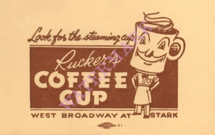 Rucker's Coffee Cup, Portland
