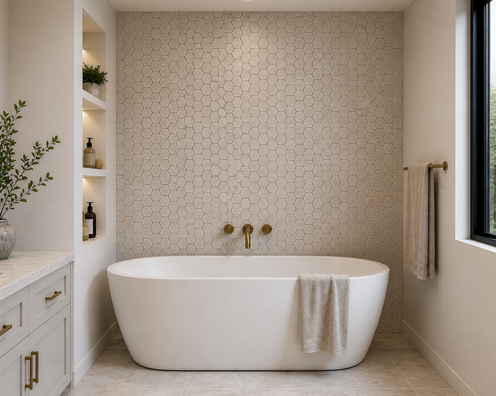 #S548002 12x12" Stone Mosaic