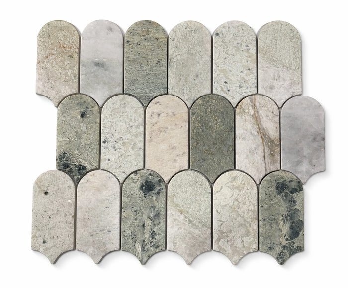 #S761004 12x12" Stone Mosaic