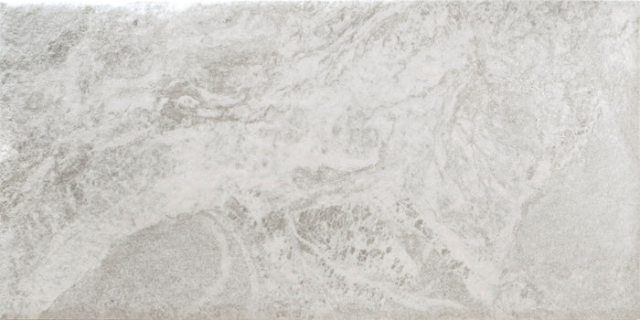 Saami White Porcelain Floor Tile 12x22"
