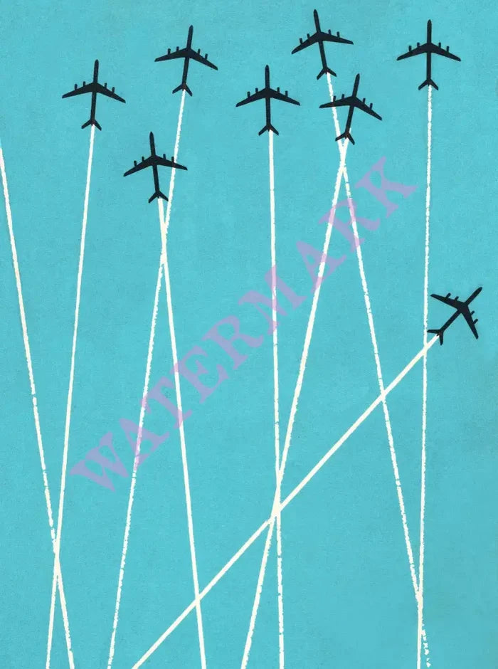 Sabena, In-flight Menu 1968 Menu Design