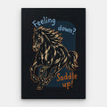 Saddle Up Canvas — Canvas Vertical #01