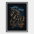 Saddle Up — Art Print Vertical #01