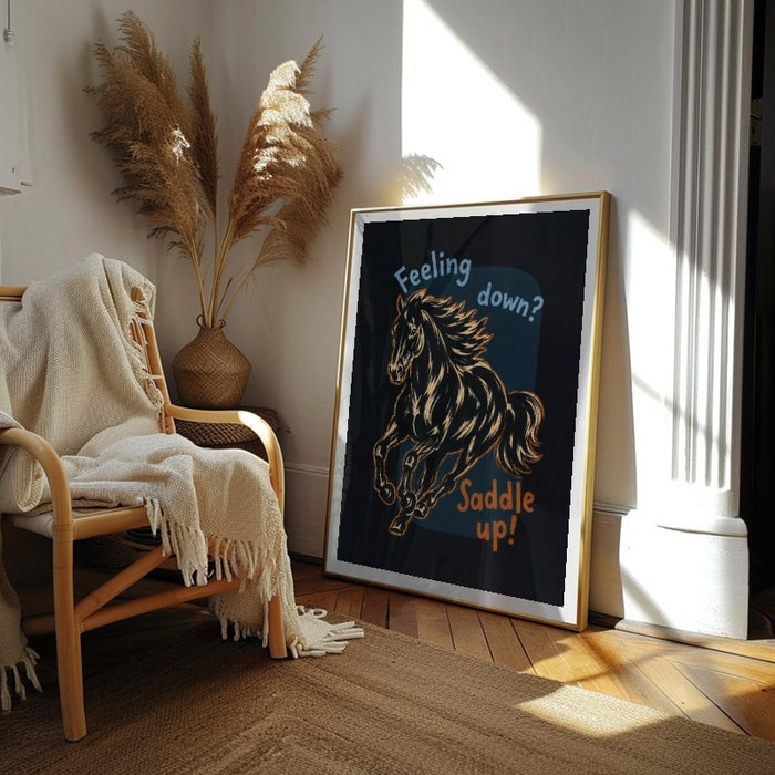 Saddle Up — Art Print Vertical #02