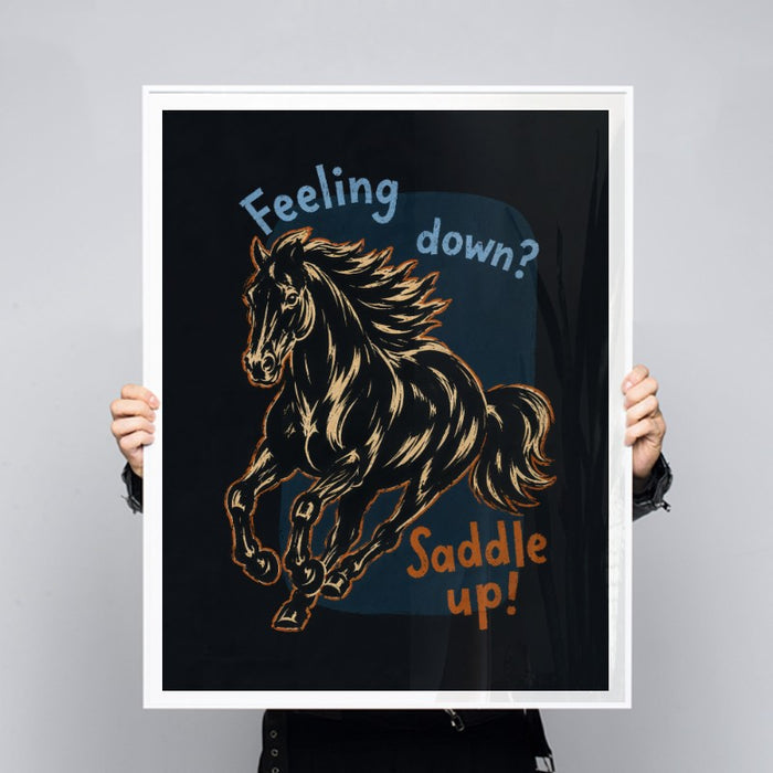 Saddle Up — Art Print Vertical #03