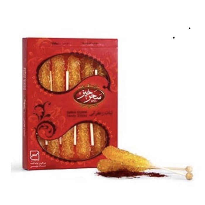 Sahar Khiz saffron rock candy sticks