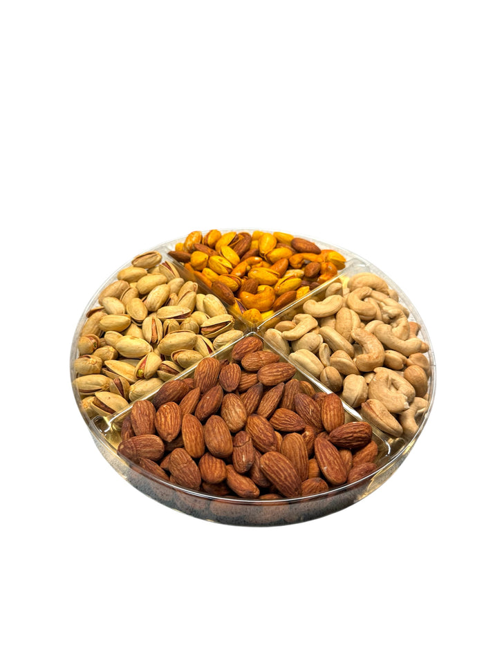 Salted Nuts Round Divider Box