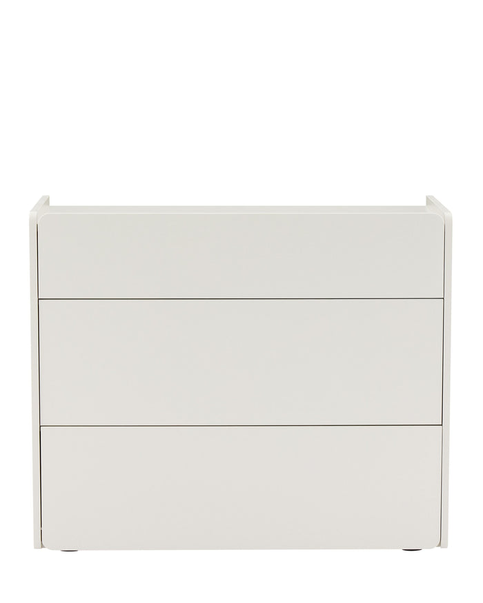 Santino 3 Drawer Dresser in Beige
