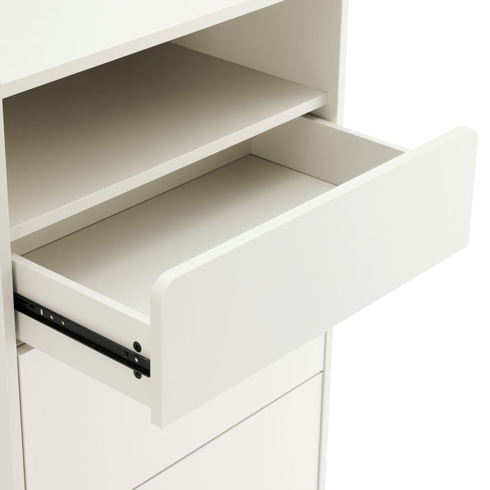 Santino 5-Drawer Chest in Beige