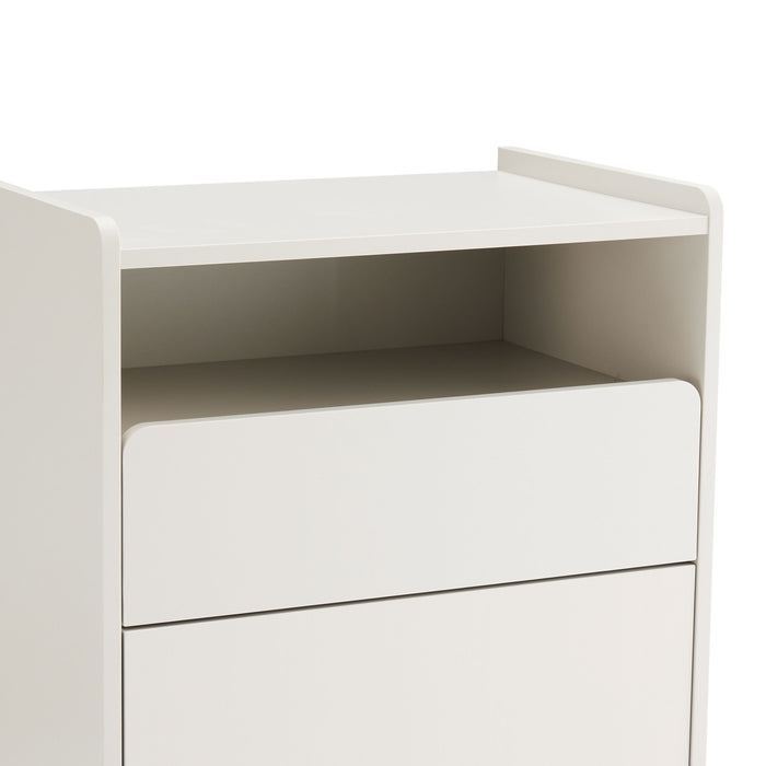 Santino 5-Drawer Chest in Beige