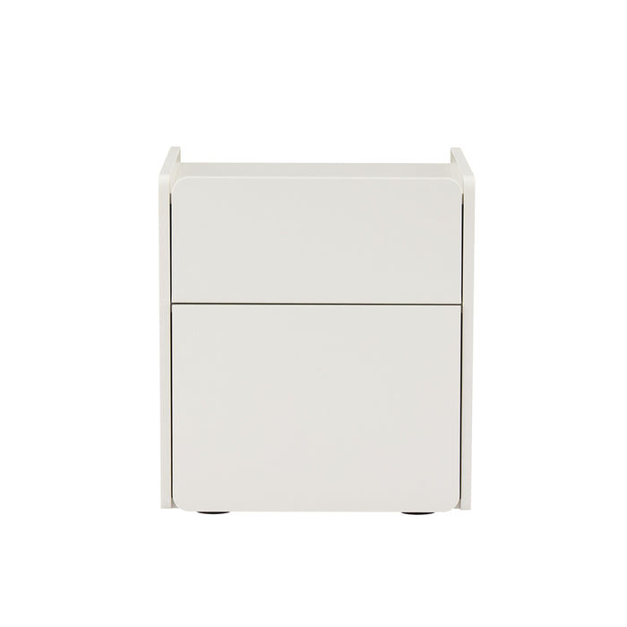 Santino Nightstand in Beige