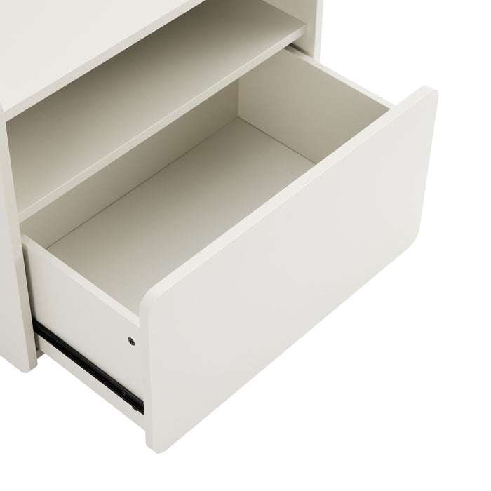 Santino Nightstand in Beige
