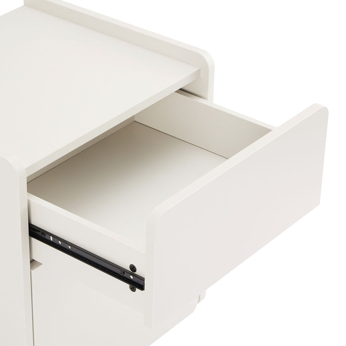 Santino Nightstand in Beige