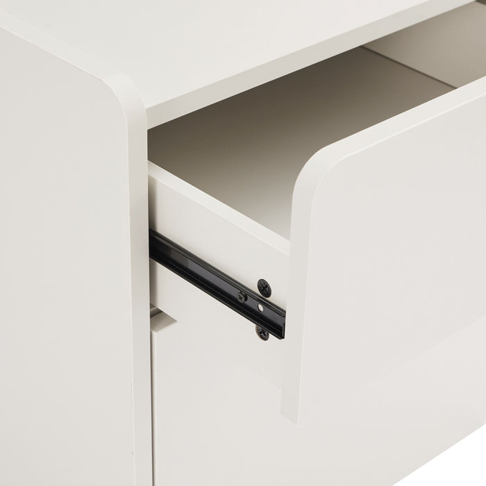 Santino Nightstand in Beige