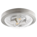 #SC6483 3 Light Flush Mount Light in Brushed Nickel