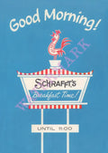 Schrafft's, New York 1960s | Vintage Menu Art - cover