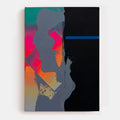 She Meets the Edge Canvas