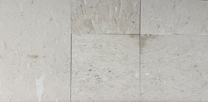 Shell Reef Limestone French Pattern Set Eased Edge