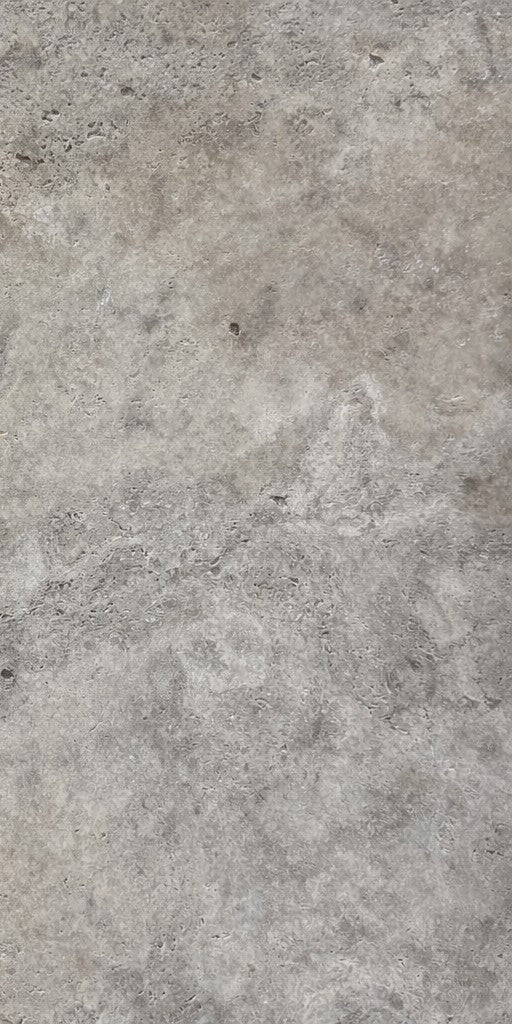 Silver 12x24" Travertine Pool Coping