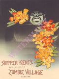Skipper Kent's, San Francisco & Zombie Village, Oakland 1960s Menu Art